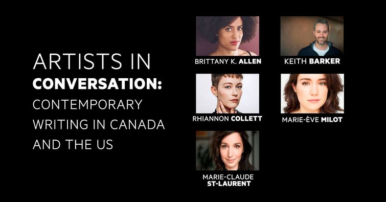 Artists in Conversation – Contemporary Writing in Canada & USA